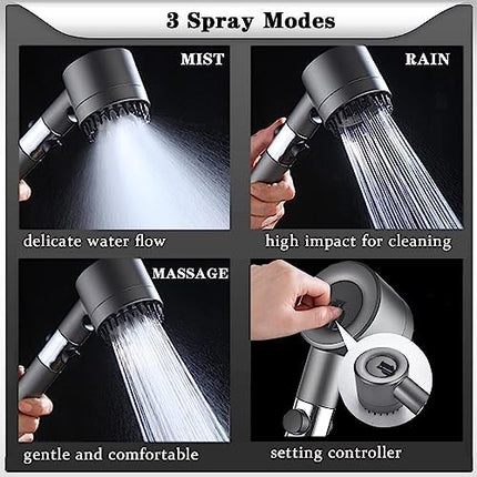 Pressure Showerhead 4 in 1